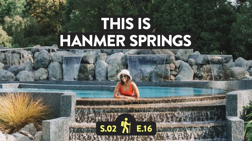 Inside Hanmer Springs Hot Pools with Daneger and Stacey
