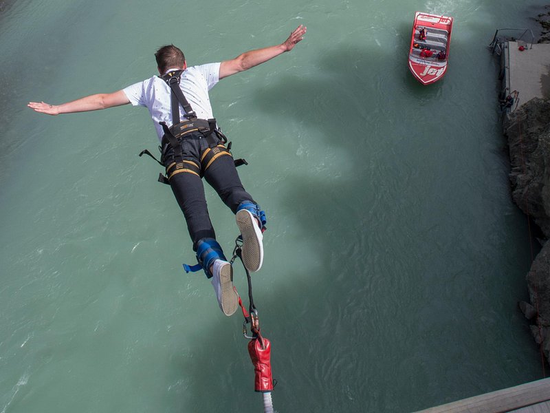 Hanmer Springs Bungy Jump, New Zealand